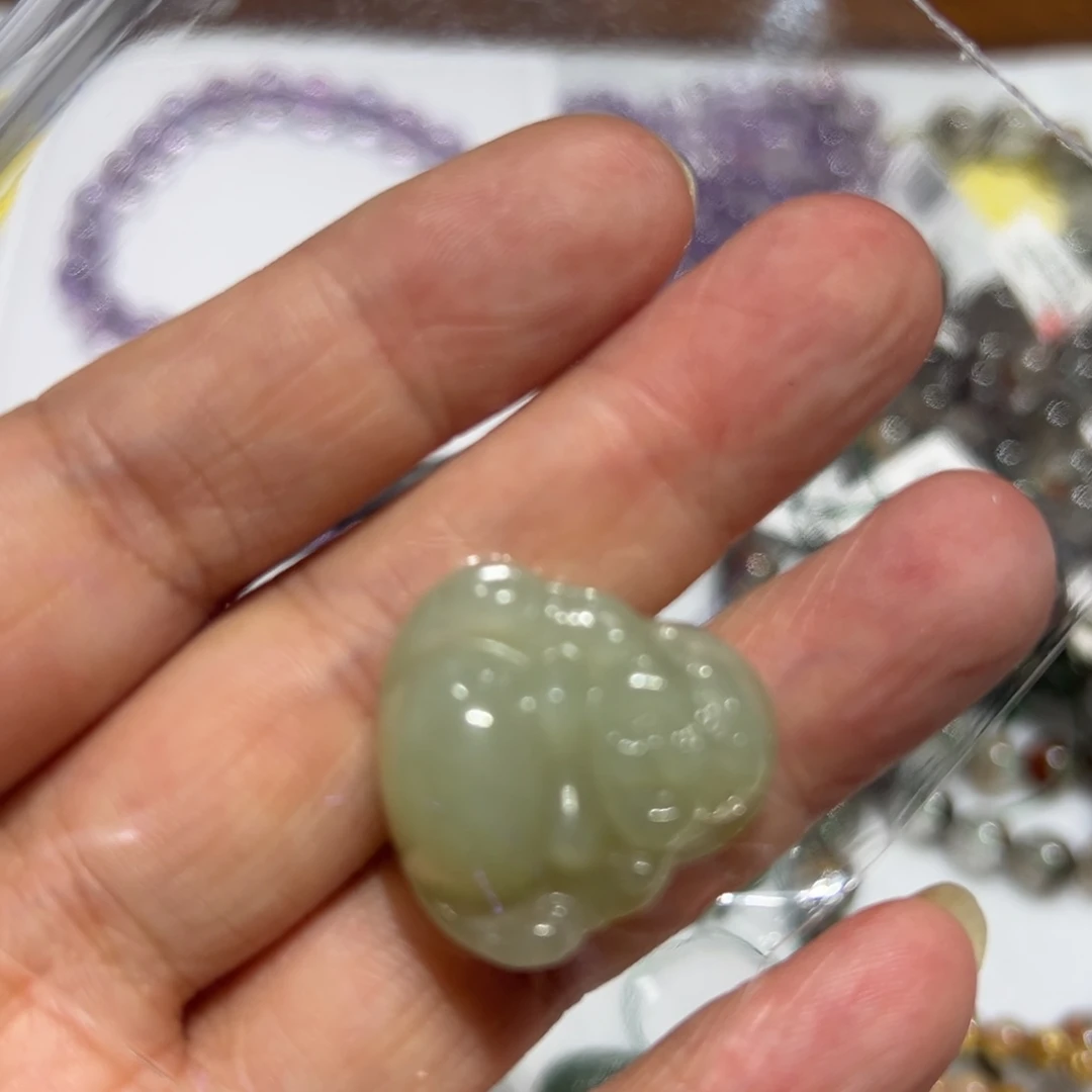 是***～吊坠(不含链)未镶嵌和田玉吊坠