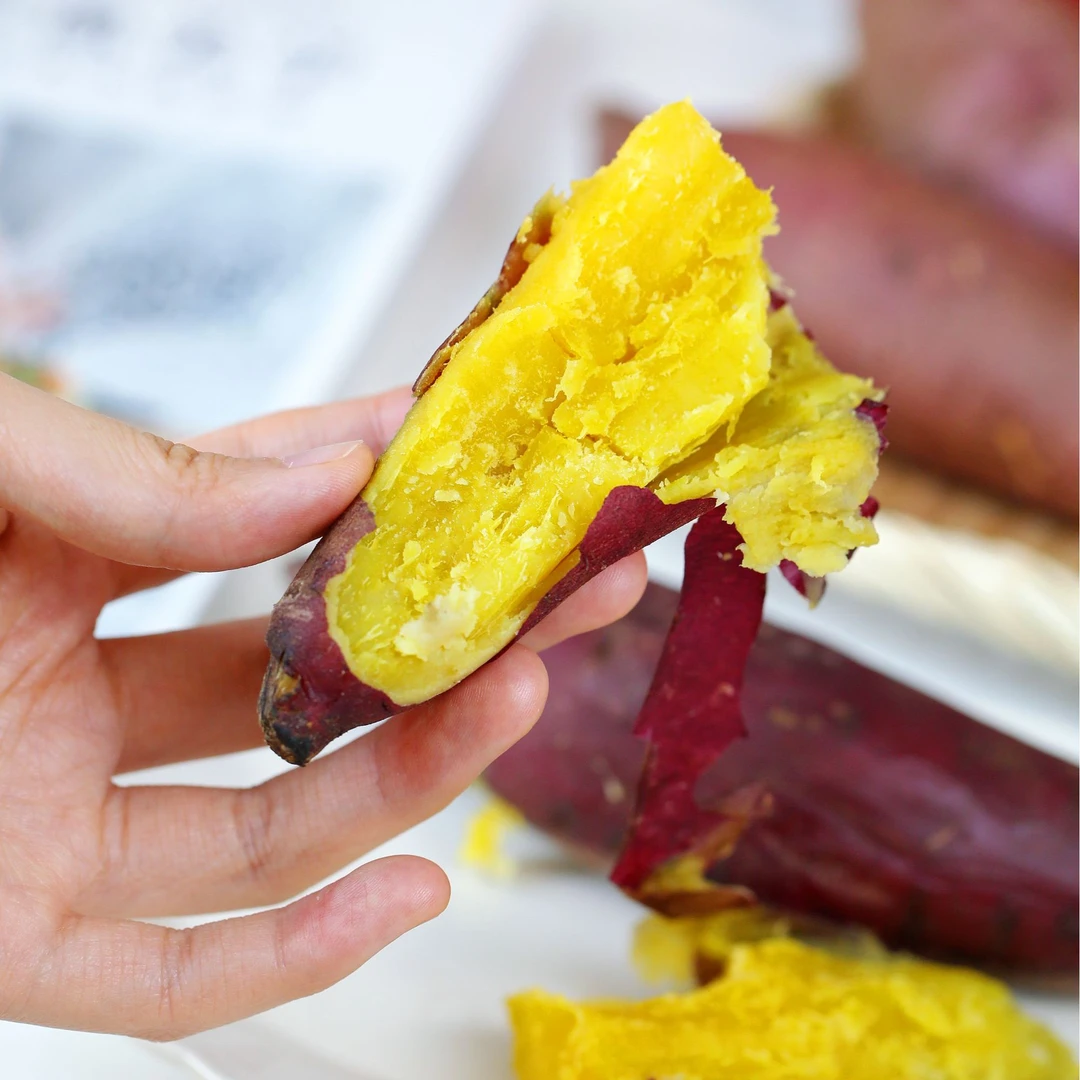 正宗临安天目山小香薯【鸣时】板栗蜜薯糯甜无丝新鲜现挖现发红薯