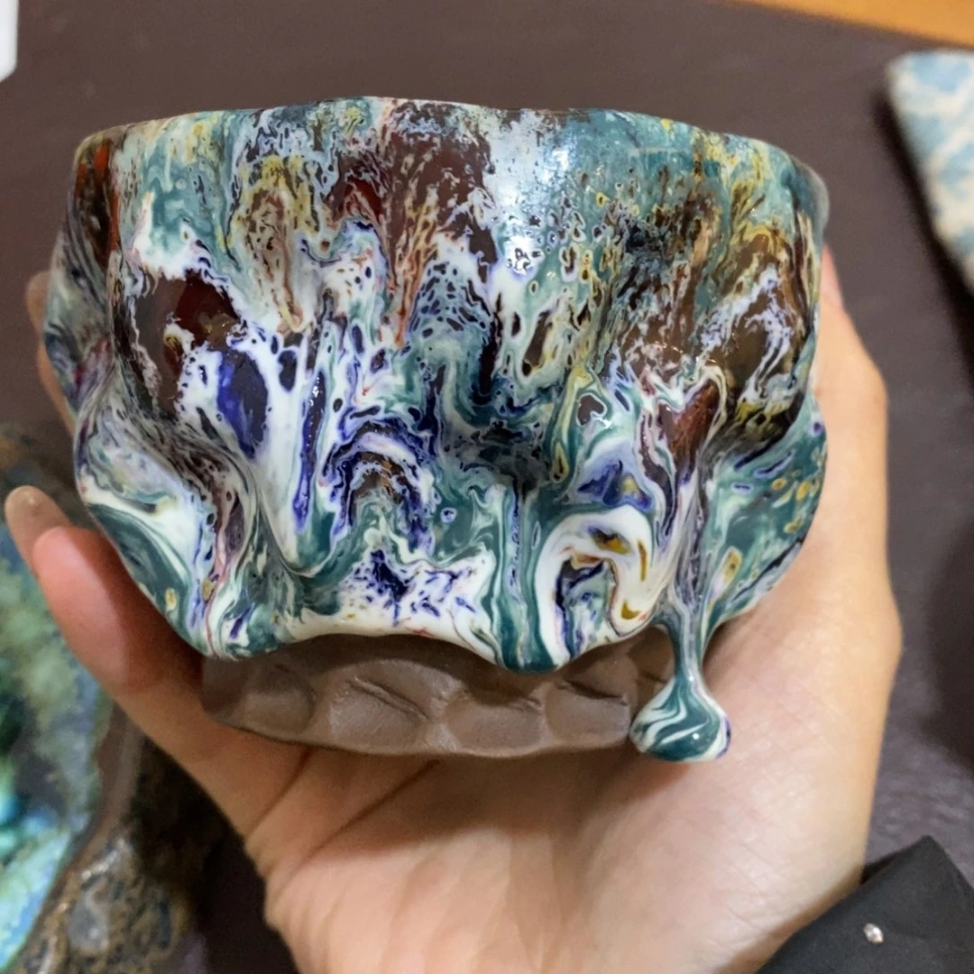 鸿***谷瓷片静尽量找个盖置