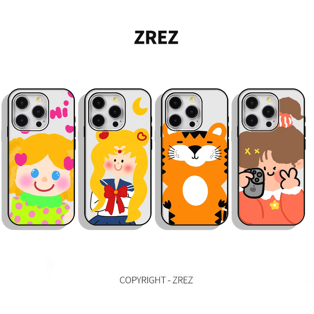 ZREZ 原创 [ 月野兔 ] 适用苹果iPhone16ProMax防摔个性手机壳