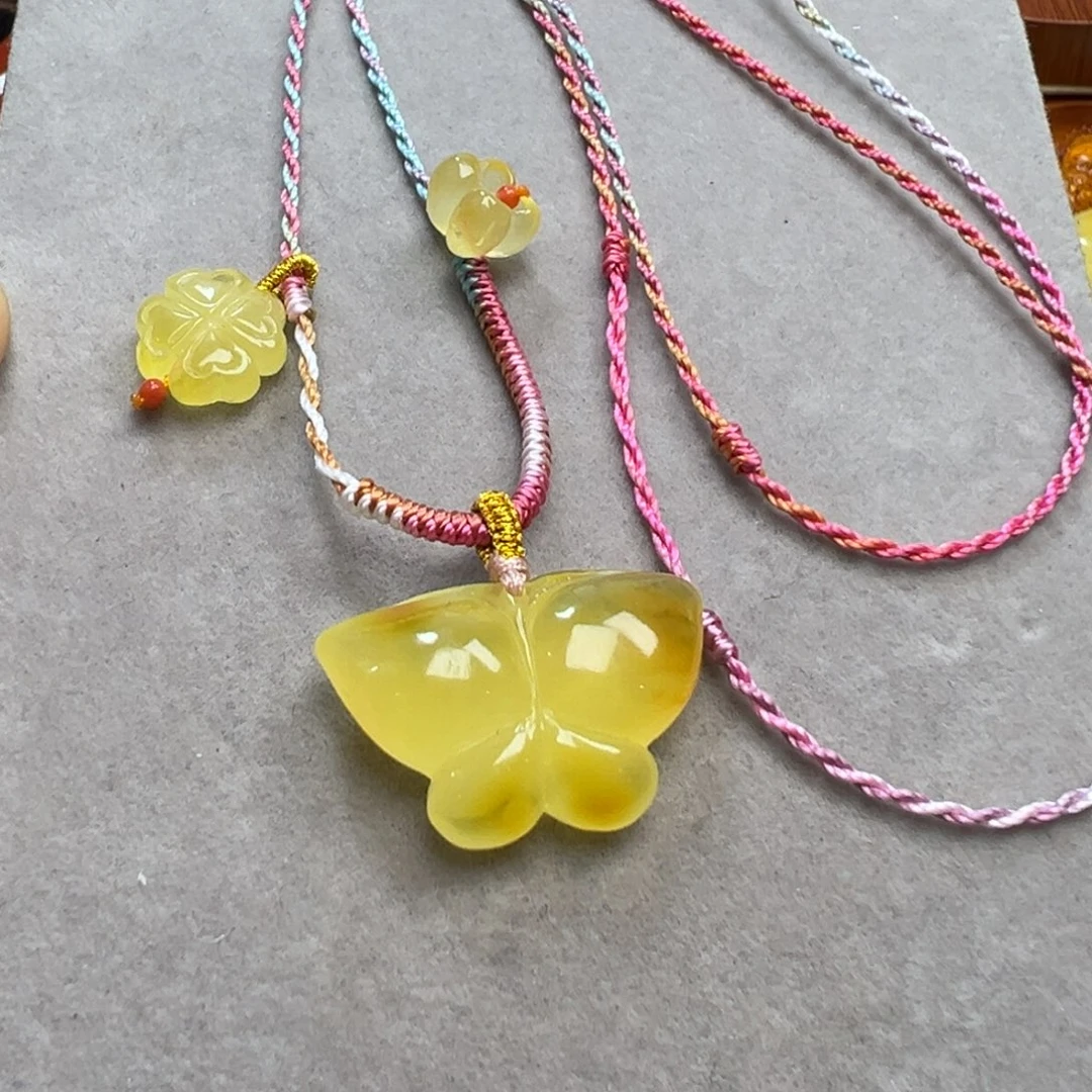 未镶嵌吊坠(不含链)琥珀