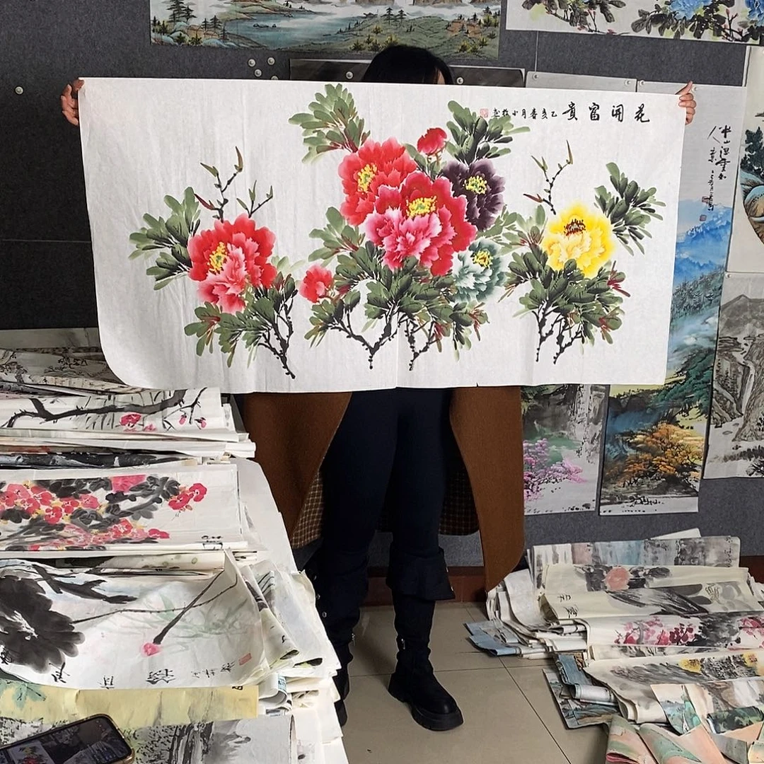 国画手写手绘国画作品12