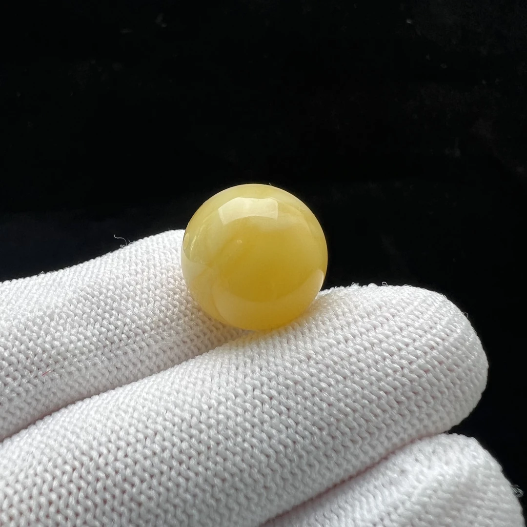 M3645天然原矿蜜蜡 单珠15.8mm2.2克 90/g