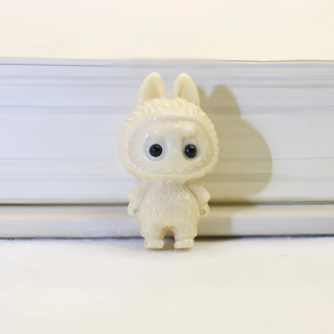 天然猛犸牙精品原料|labubu全身拉布布文玩手串配饰