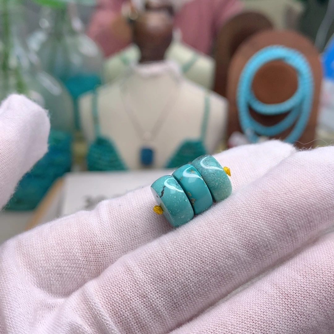 绿松石未镶嵌配饰