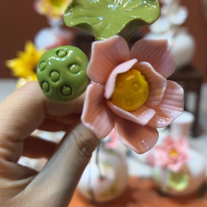 摆件手工精致陶瓷摆件