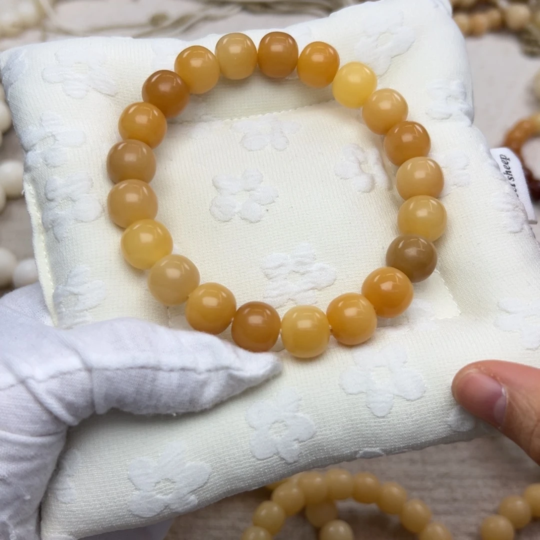 菩提根/象牙果吊坠13干磨玉化料婴儿肌078