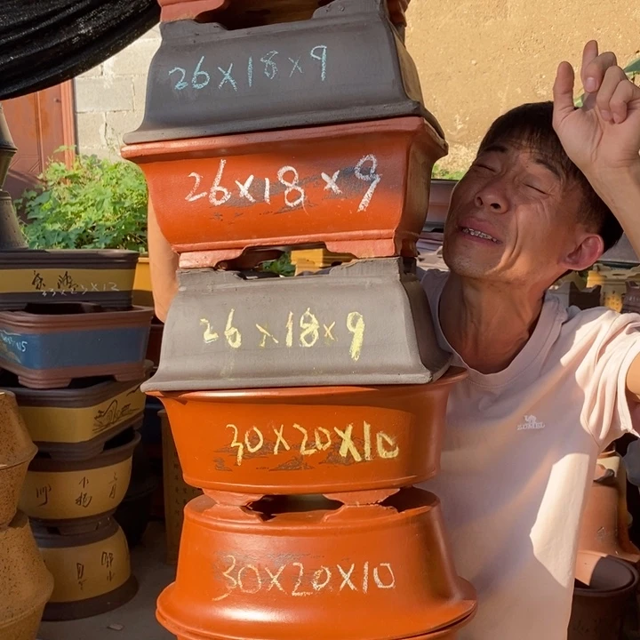 紫砂花盆紫砂艺术特价包邮