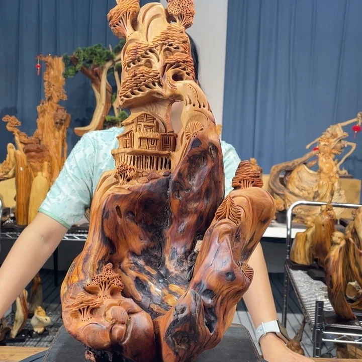 柏木（崖柏）随型摆件