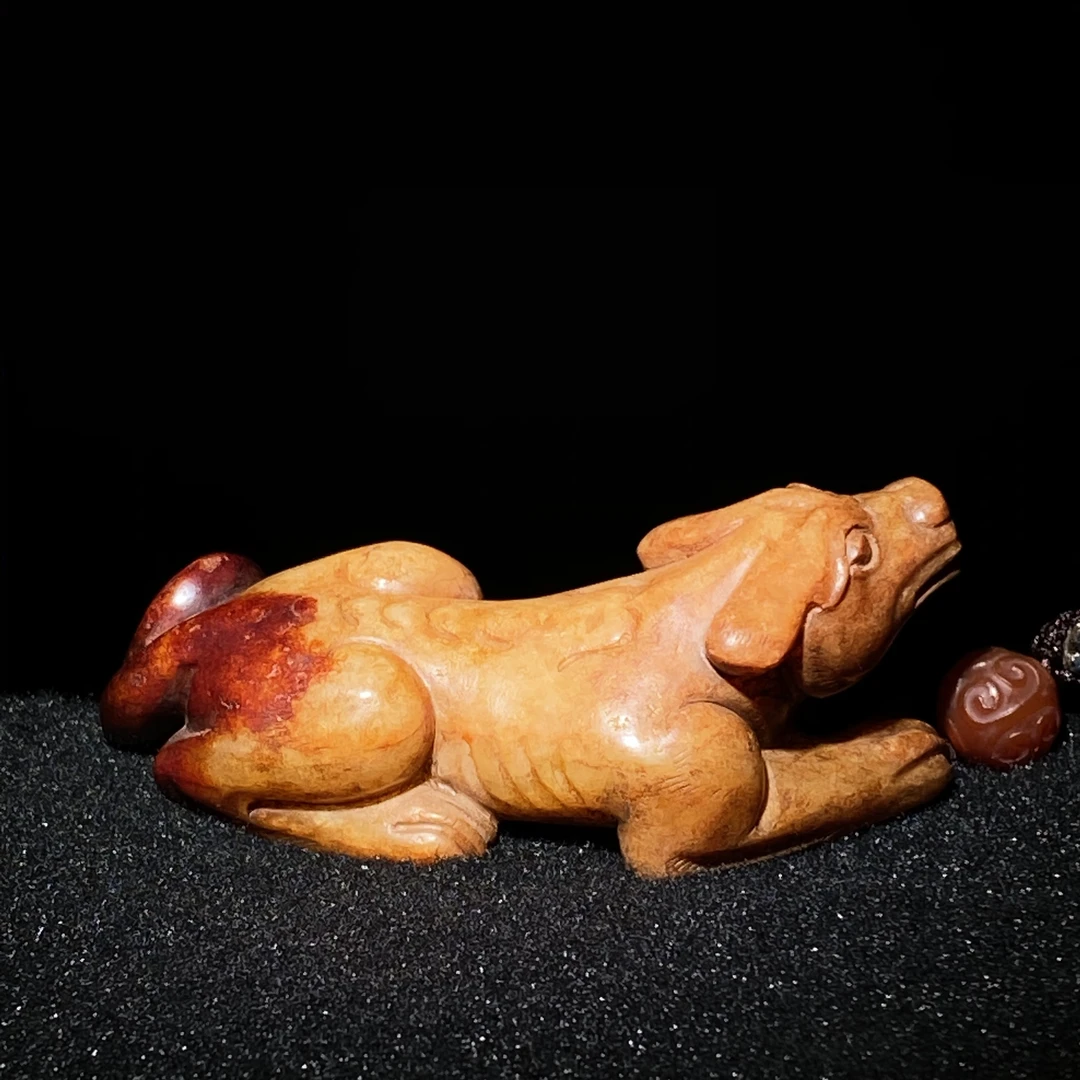 臻藏（8a）和田玉旺财摆件2412310046