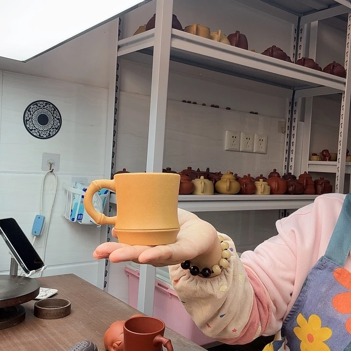 段泥茶案主人杯主人杯