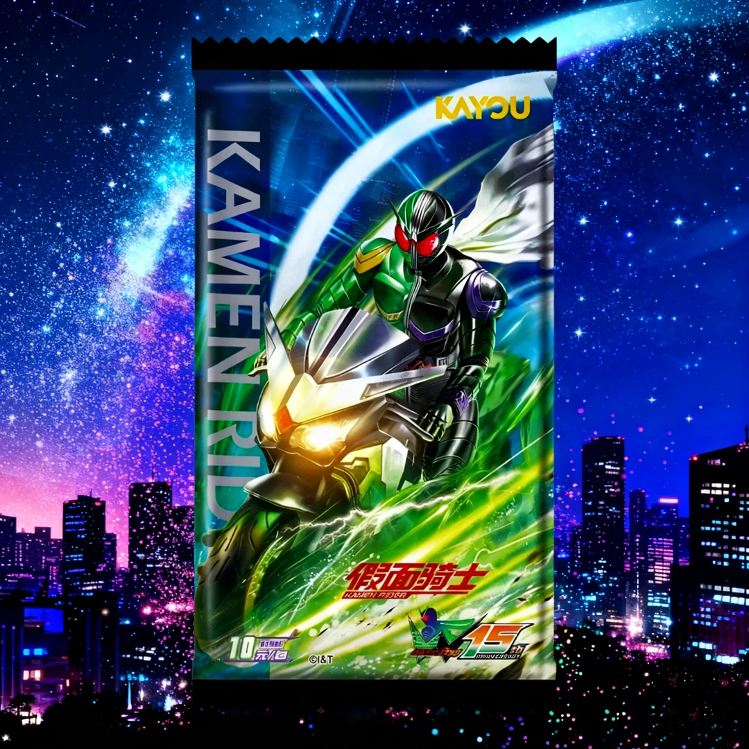 假面骑士英雄对决-双骑15周年纪念版，收藏卡牌卡片，礼物，KR、CR、MR