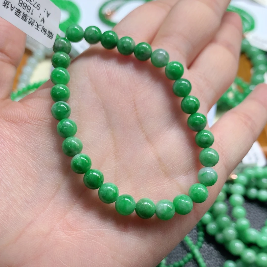 未镶嵌手链翡翠翡翠