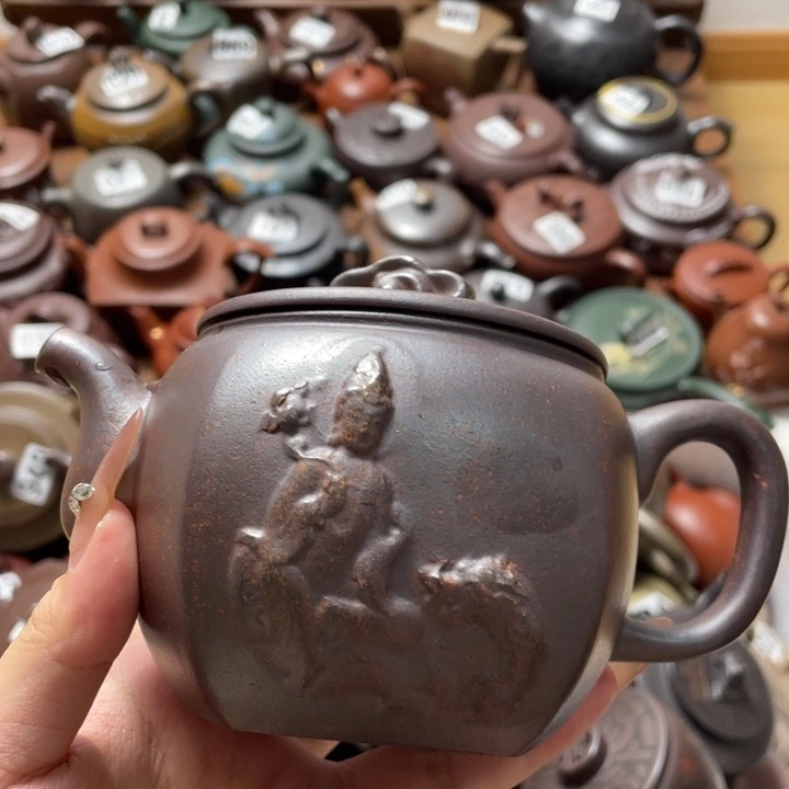茶壶紫砂紫砂微瑕