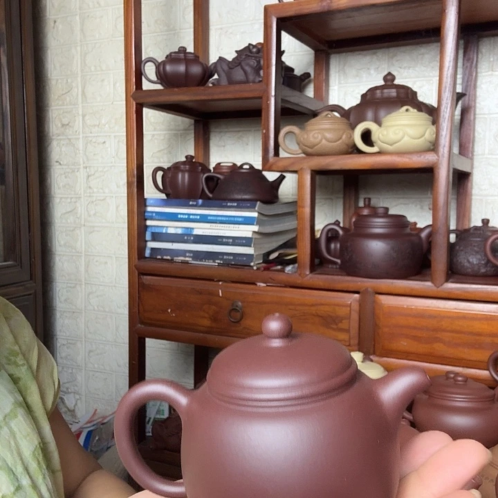 茶***童紫砂茶壶鲍尊200cc精工半手工