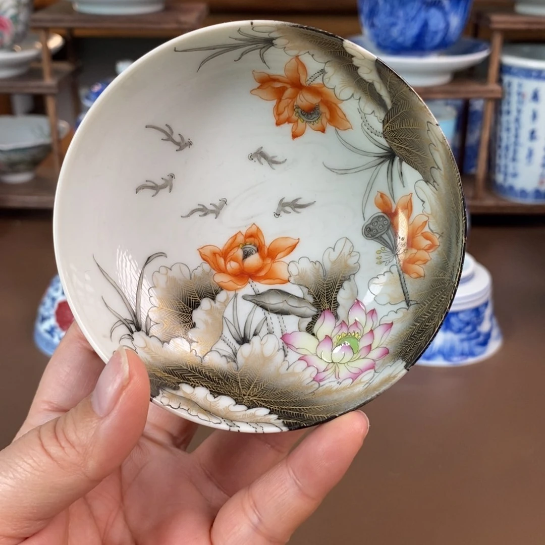 景德镇陶瓷手工手绘