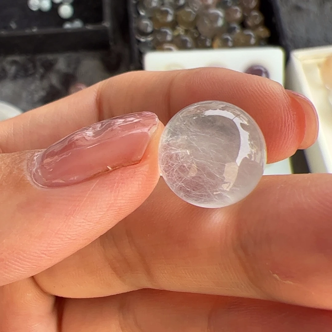 水晶珠宝半成品未镶嵌馨*～
