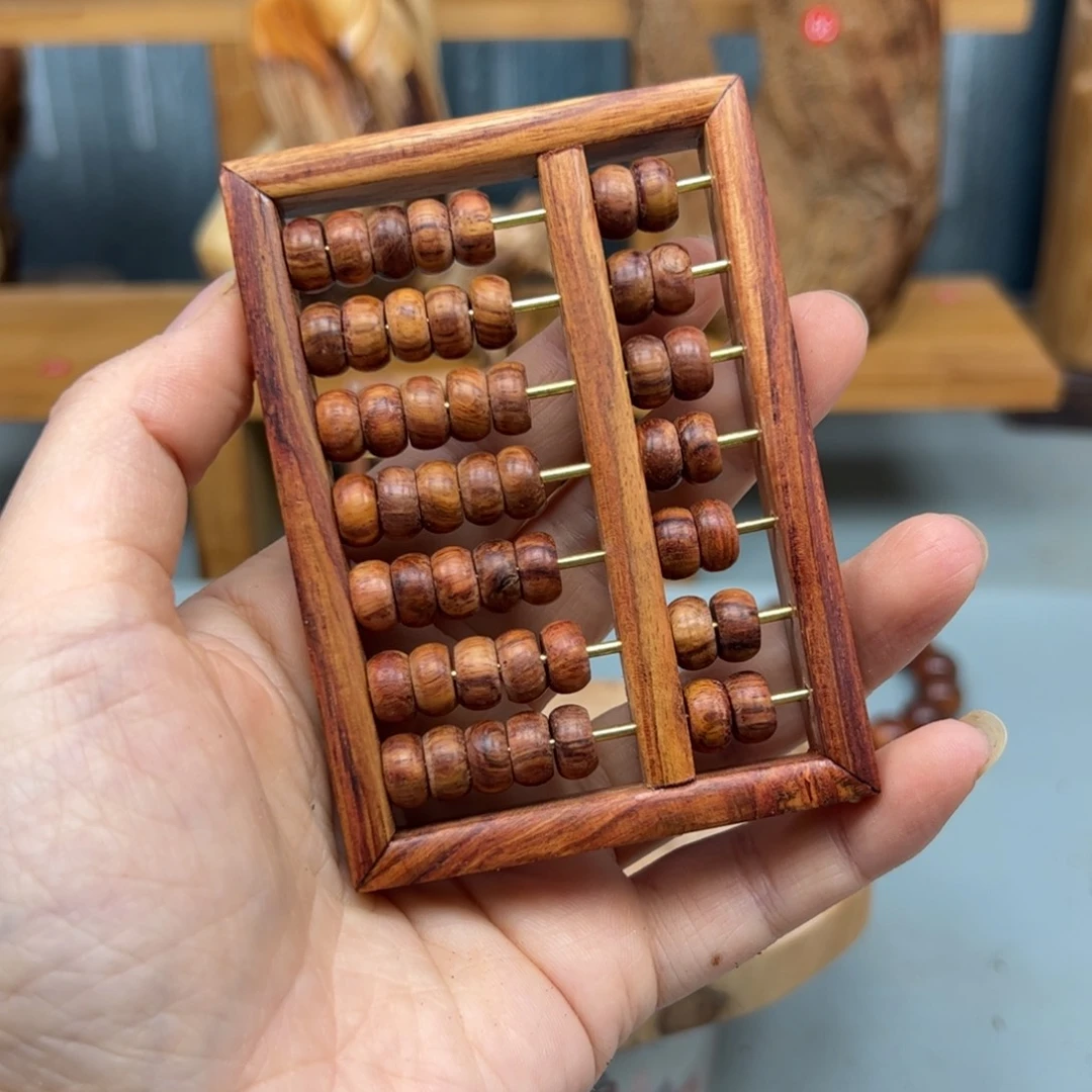 木海南黄花梨算盘新料