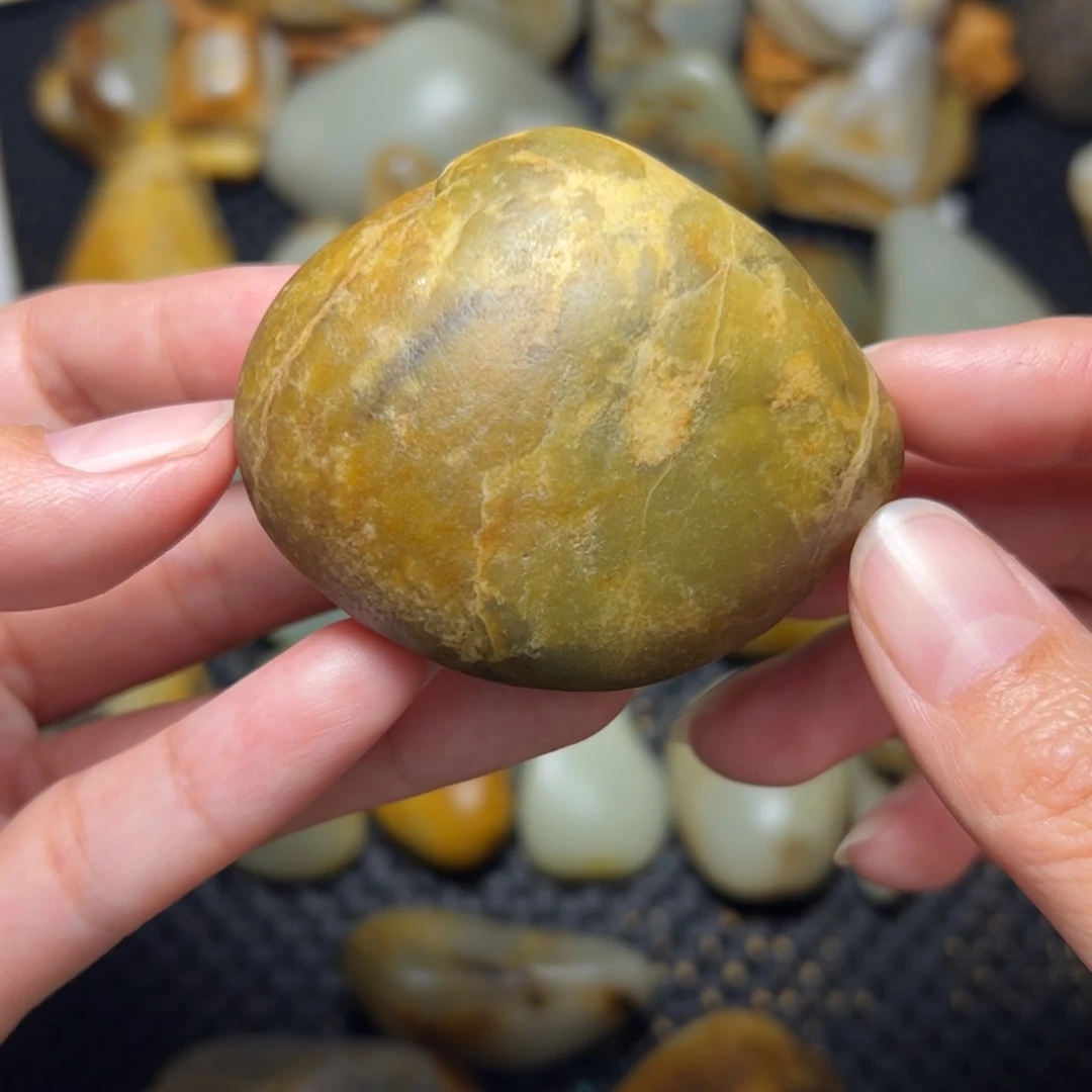 和田玉未镶嵌挂件A117