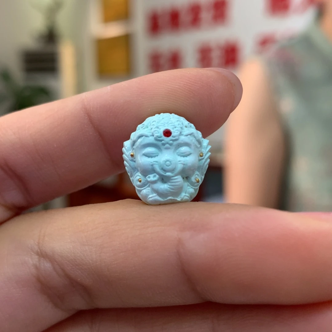 绿松石未镶嵌配饰