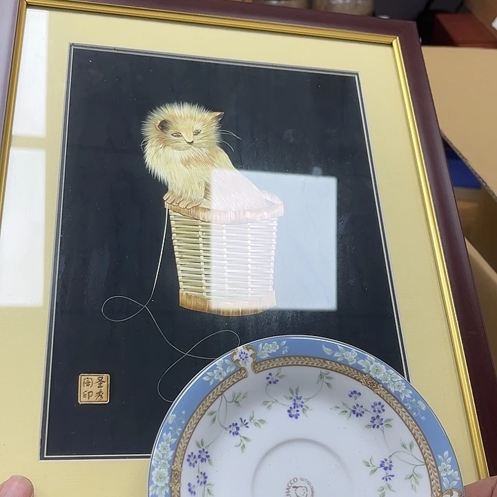 瓷片瓷器摆件工艺品摆件