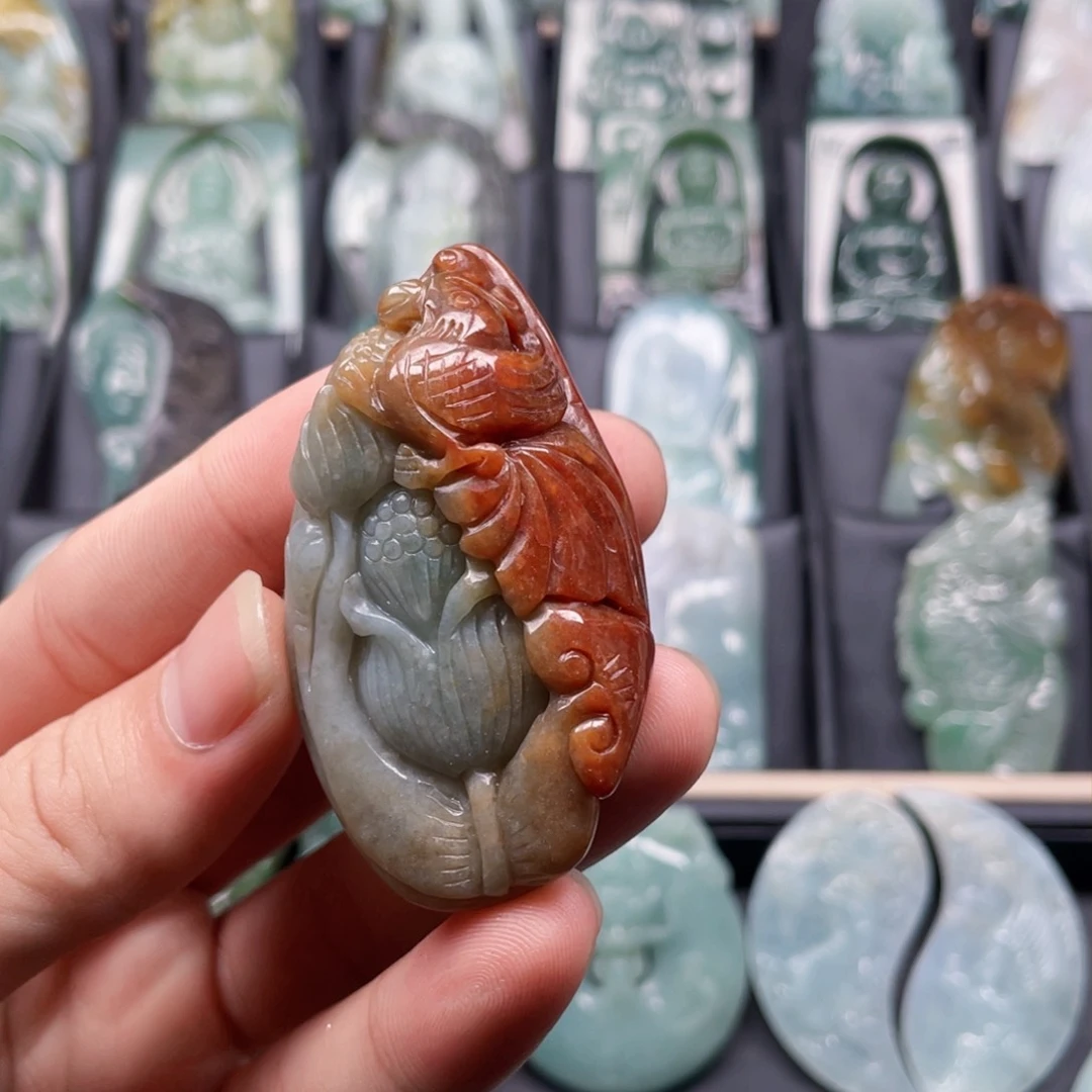 颈饰未镶嵌翡翠翡翠