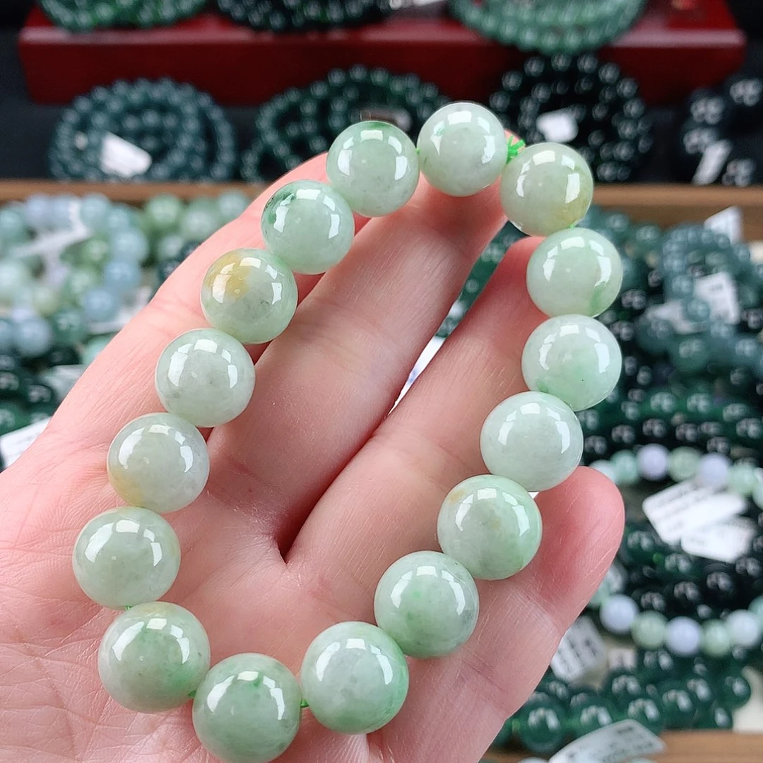 翡翠未镶嵌毛衣链