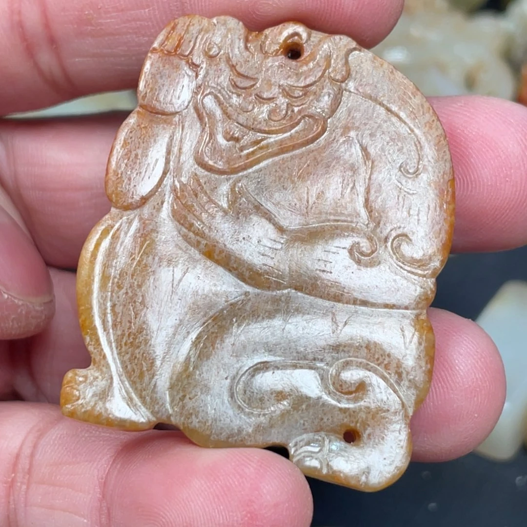 和田玉挂件未镶嵌用****7