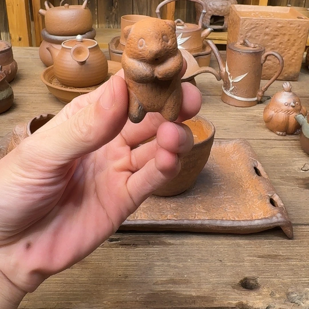 原矿老岩泥茶器系列