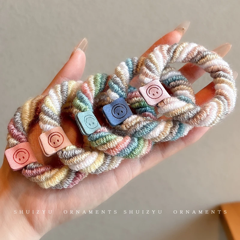 加粗发绳女2025新款高弹力扎头发橡皮筋发圈成人耐用皮套头绳头饰