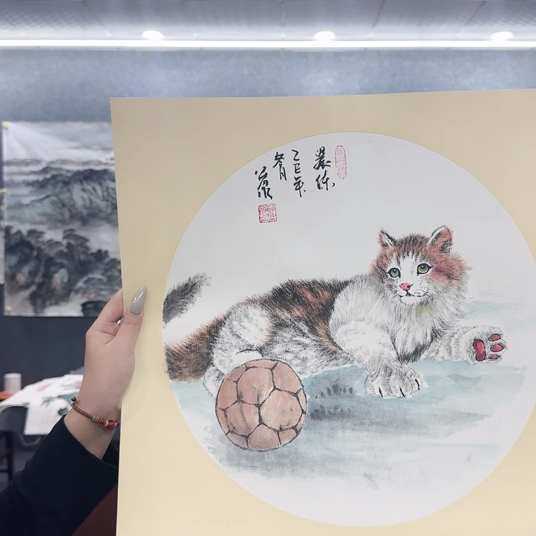 国画国画亲笔手绘