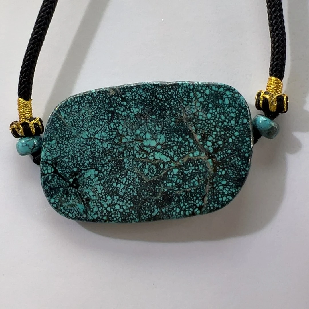 绿松石未镶嵌挂件