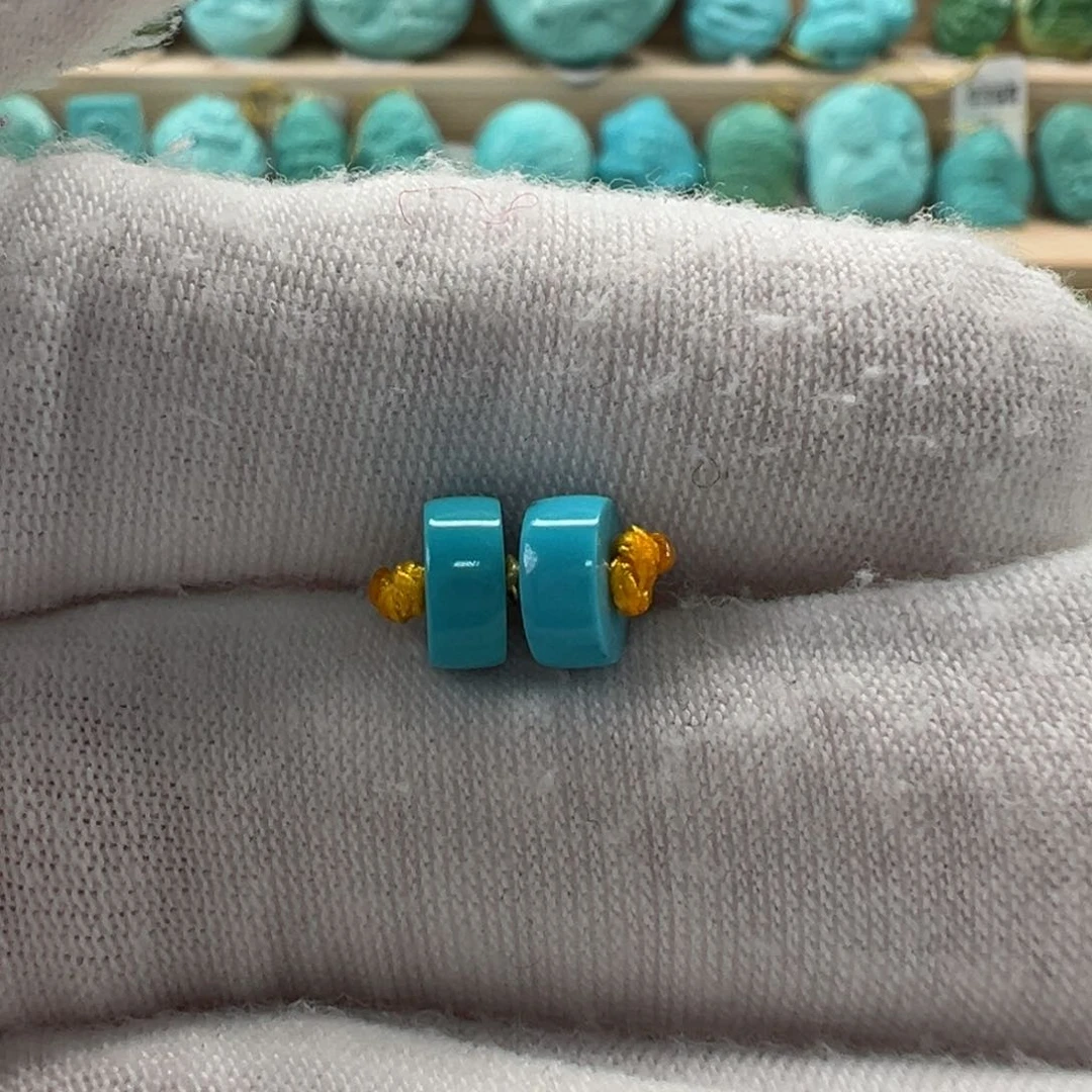 未镶嵌绿松石隔片6.5mm