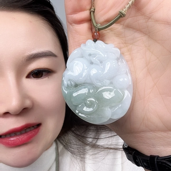 颈饰未镶嵌翡翠天然翡翠未镶嵌