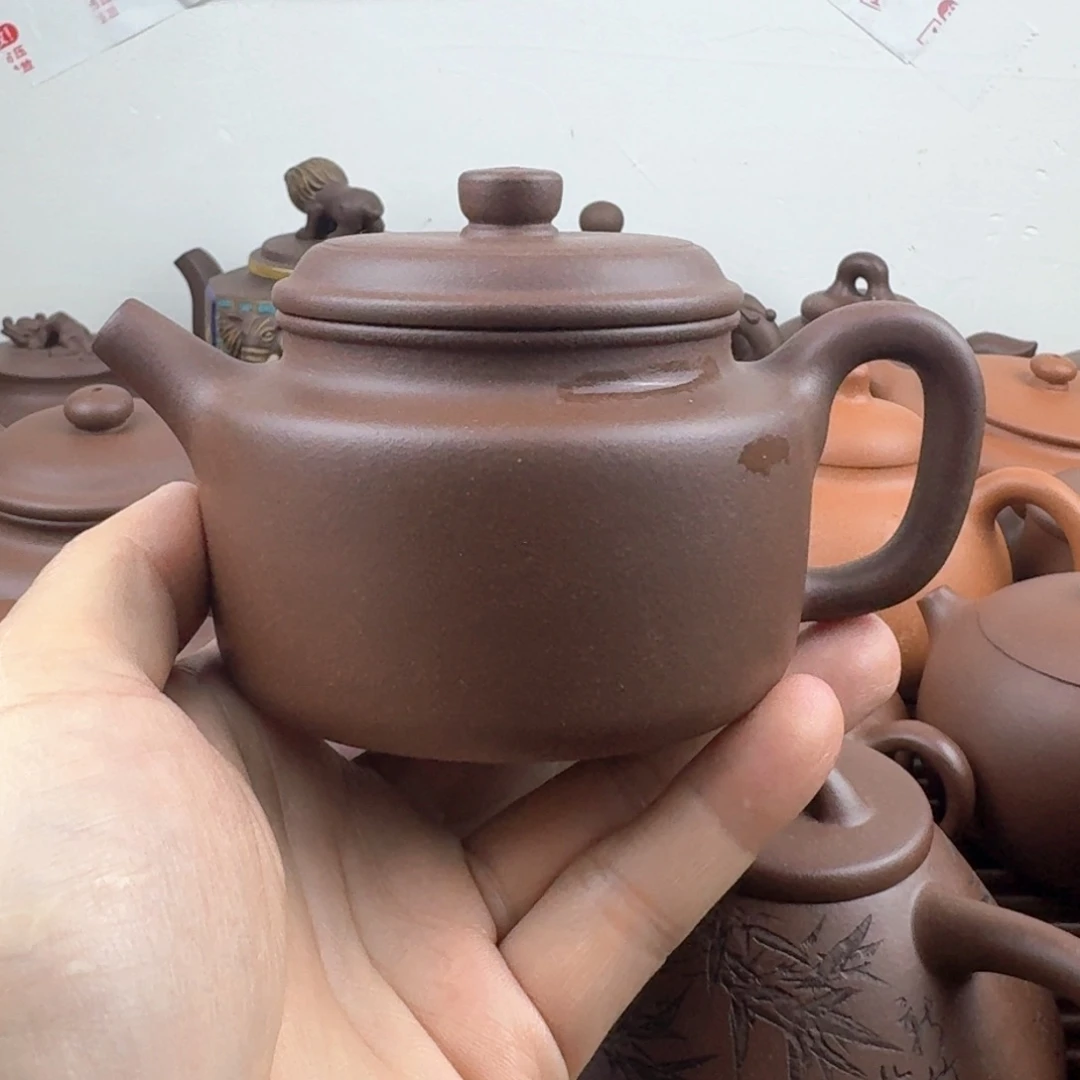 茶壶紫砂德钟220cc台西嫩底槽清