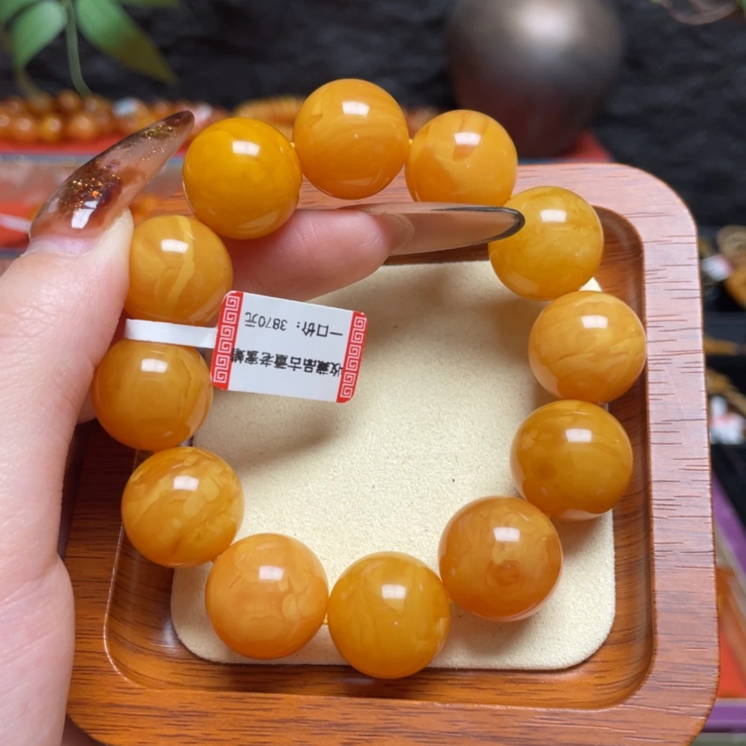 蜜蜡未镶嵌手链手串