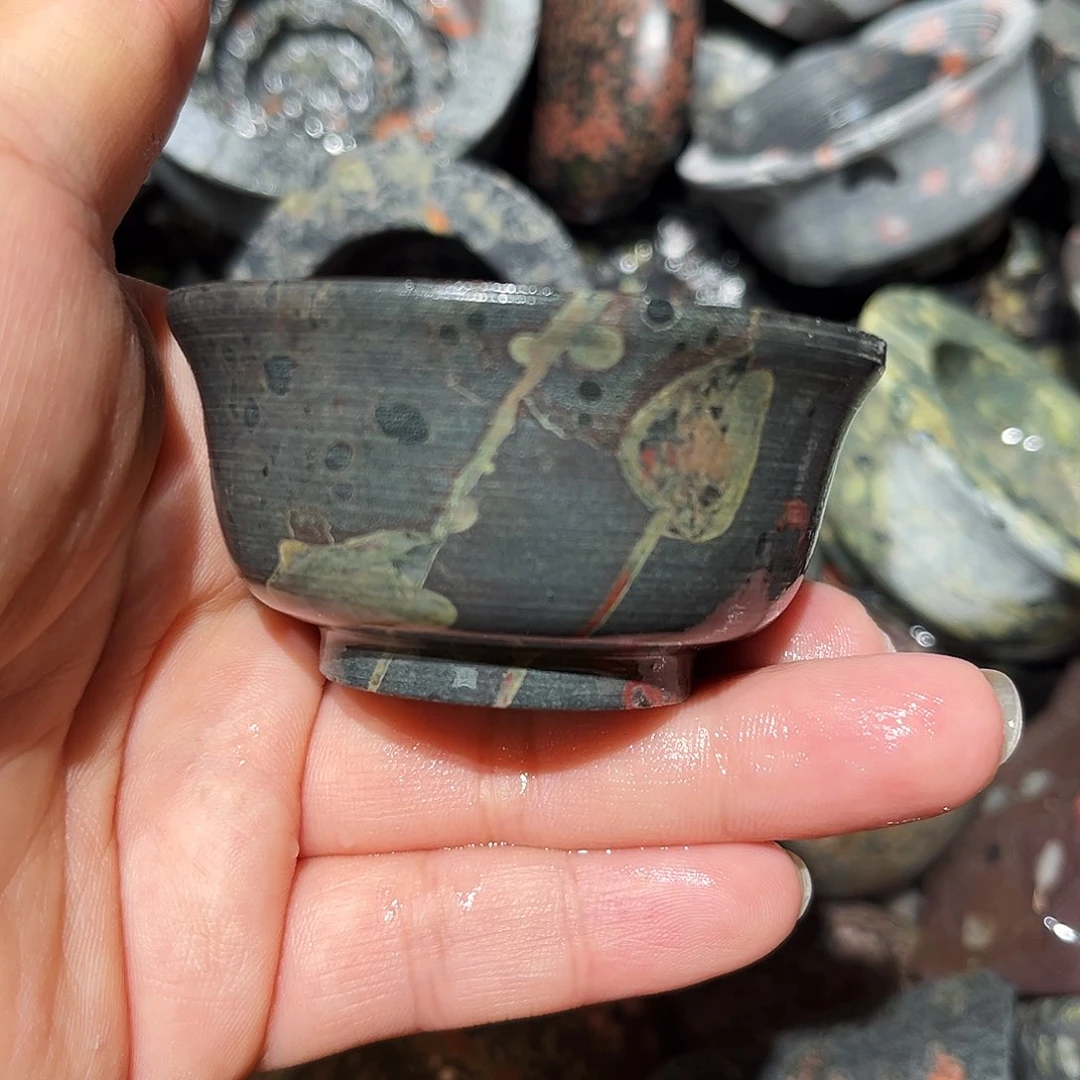 梅花玉鱼缸石茶周边不退不换