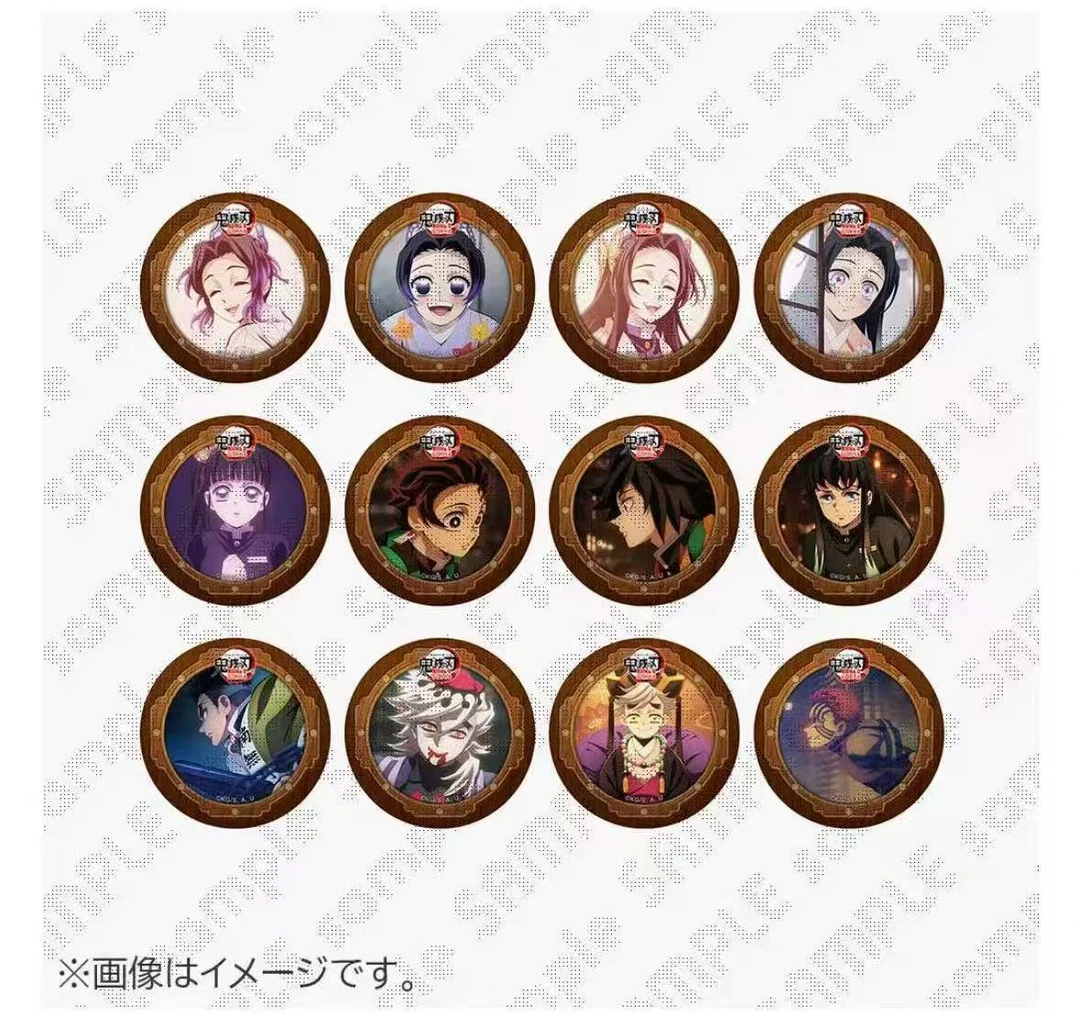 【小五】鬼灭之刃无限城cafe第二期咖啡吧唧 立牌 默认代拆