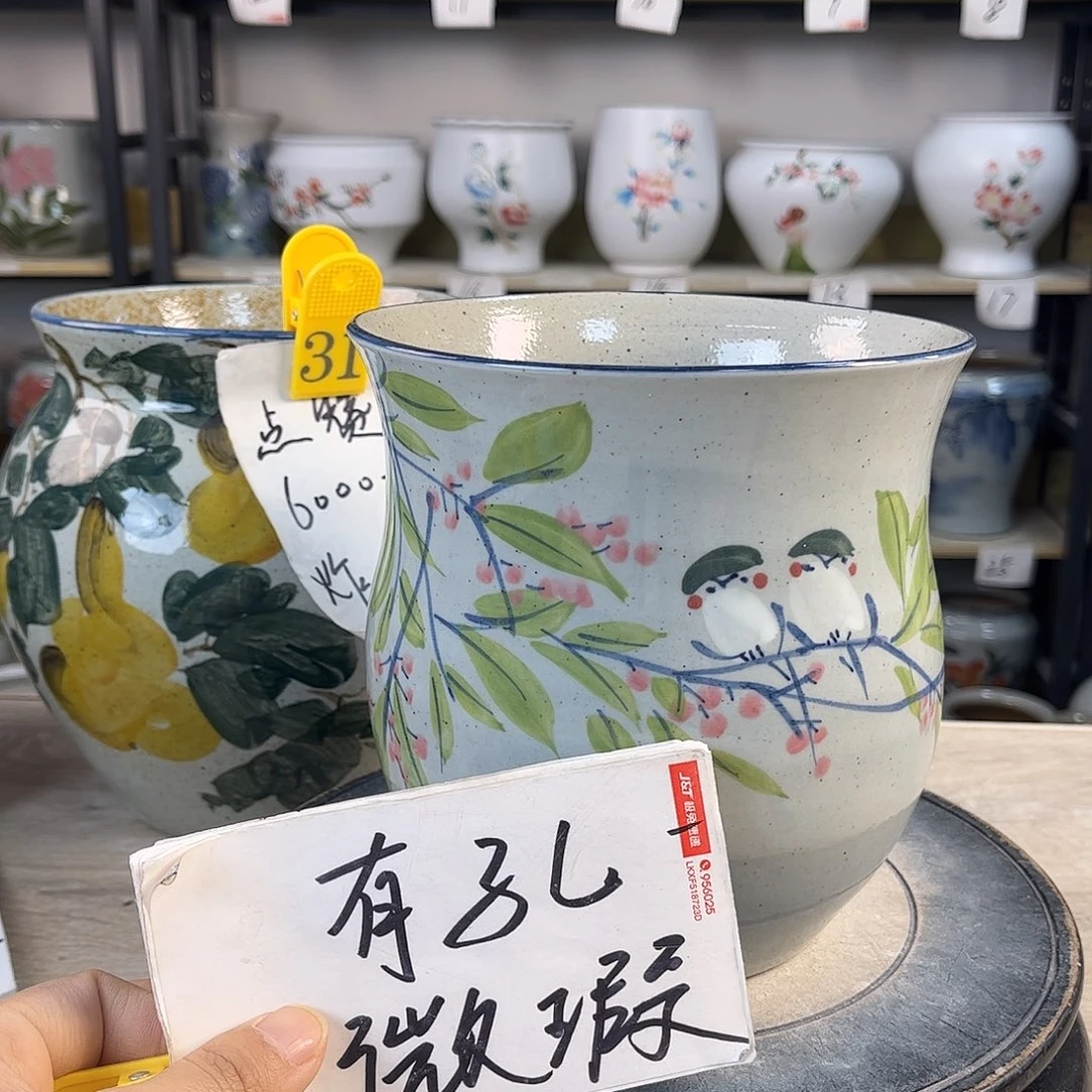 罐1xc景德镇陶瓷花盆