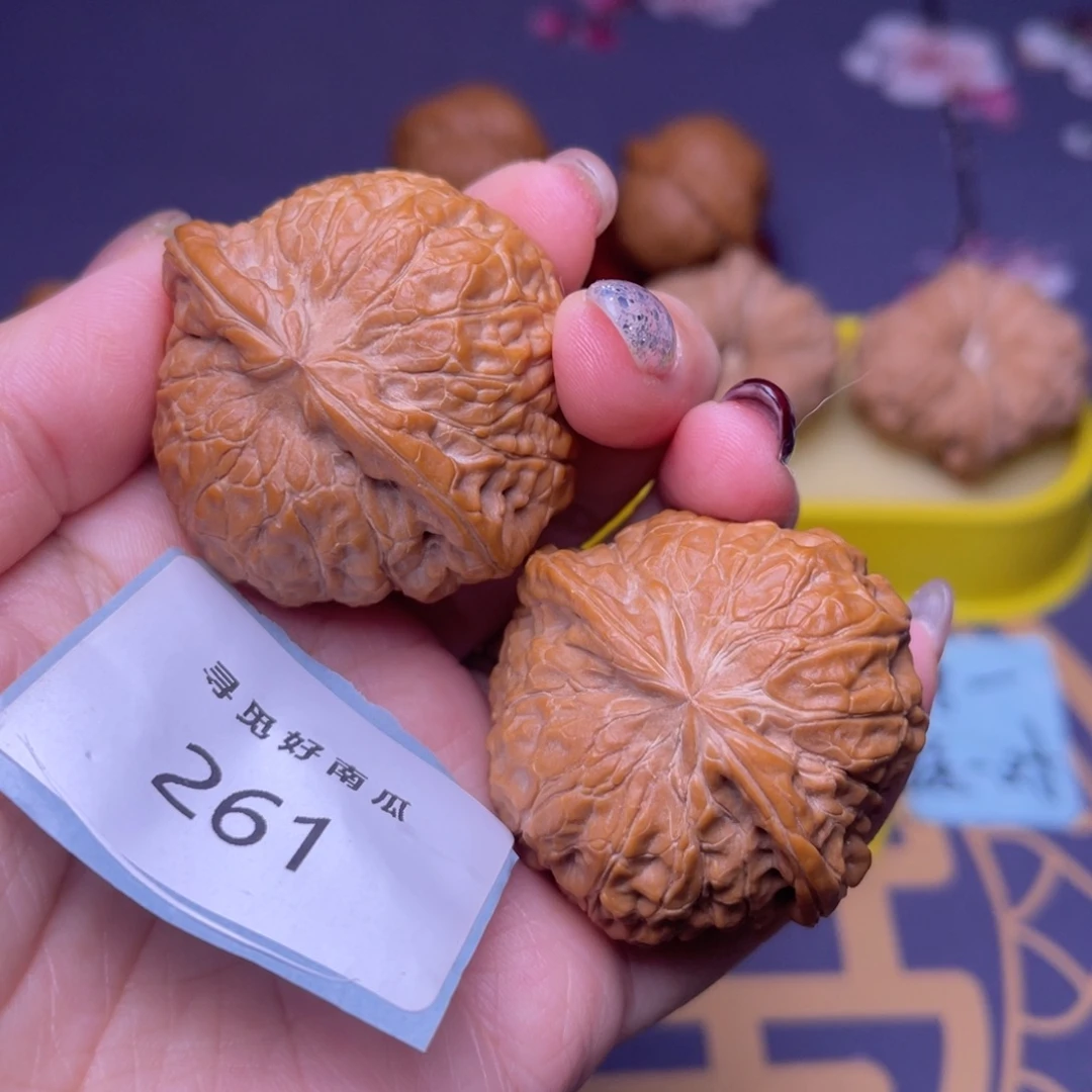 文玩核桃把件南瓜43 261