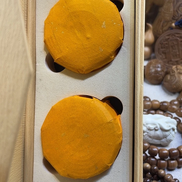 檀香木手串/手链老山檀香盘香40小片一片约2小时