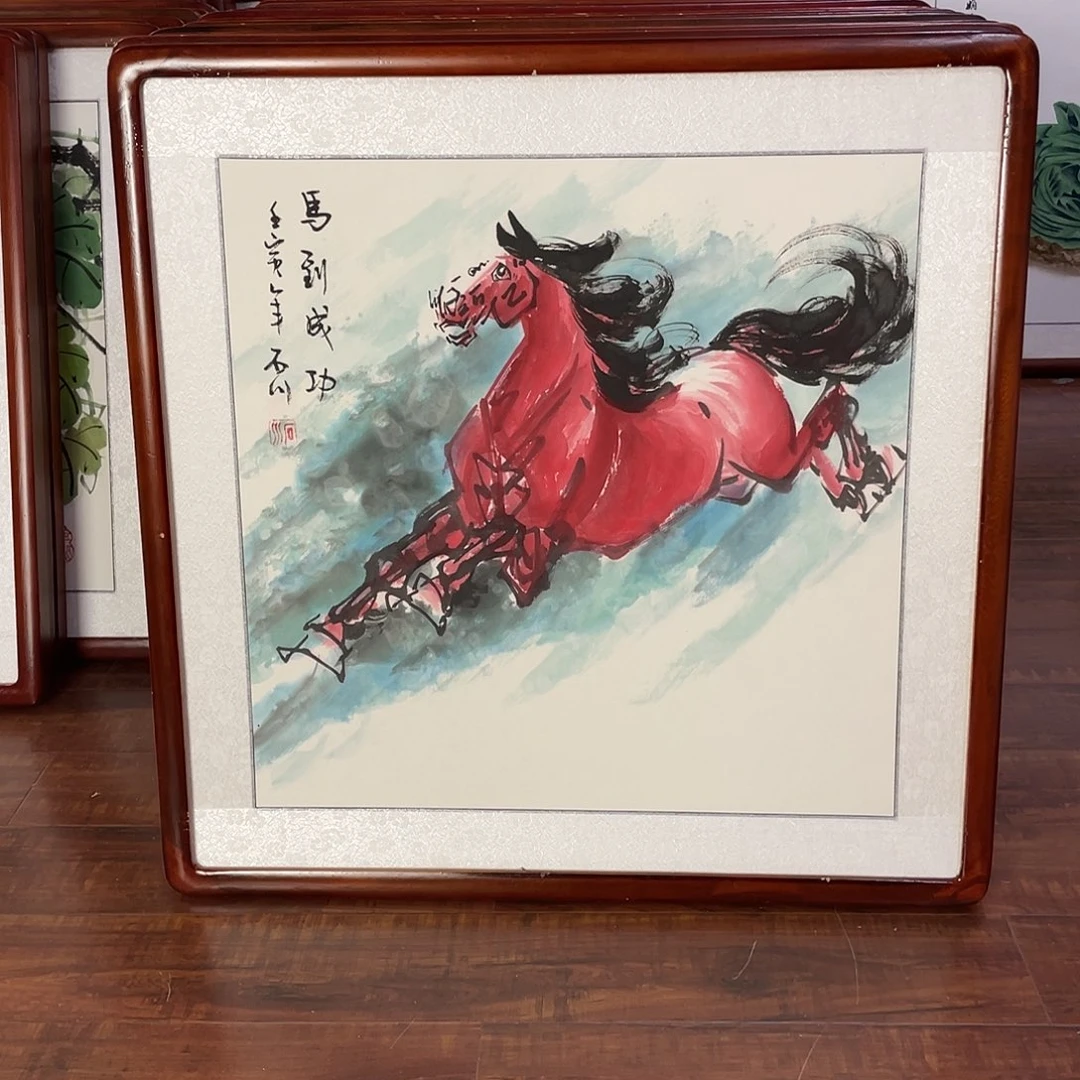 国画带框尺寸63*63厘米