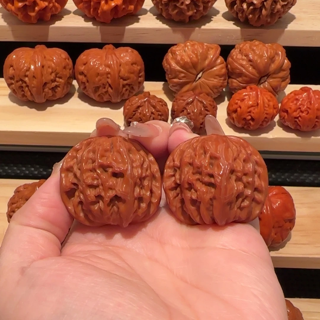 吊坠文玩核桃磨盘37精品2981