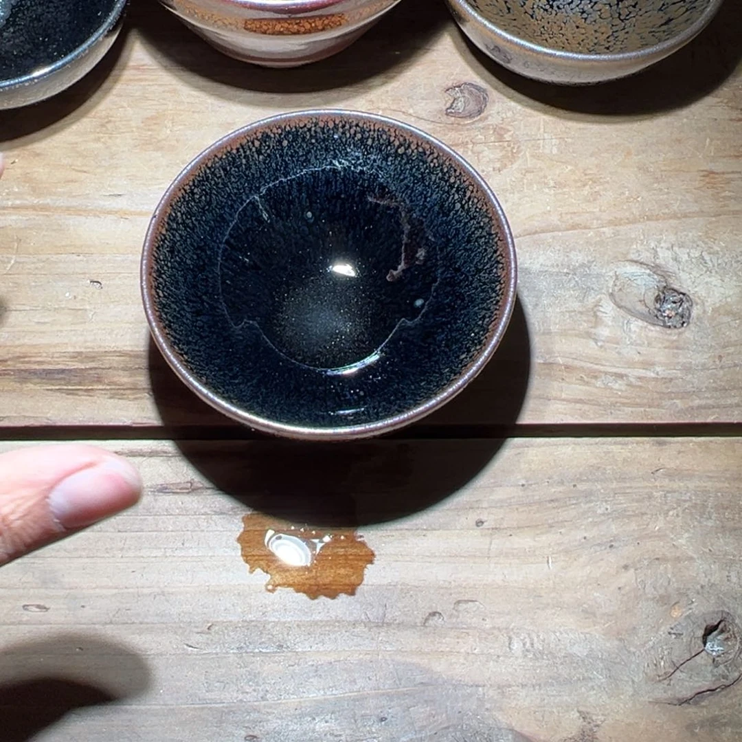 茶盏老木头柴烧建盏精选12