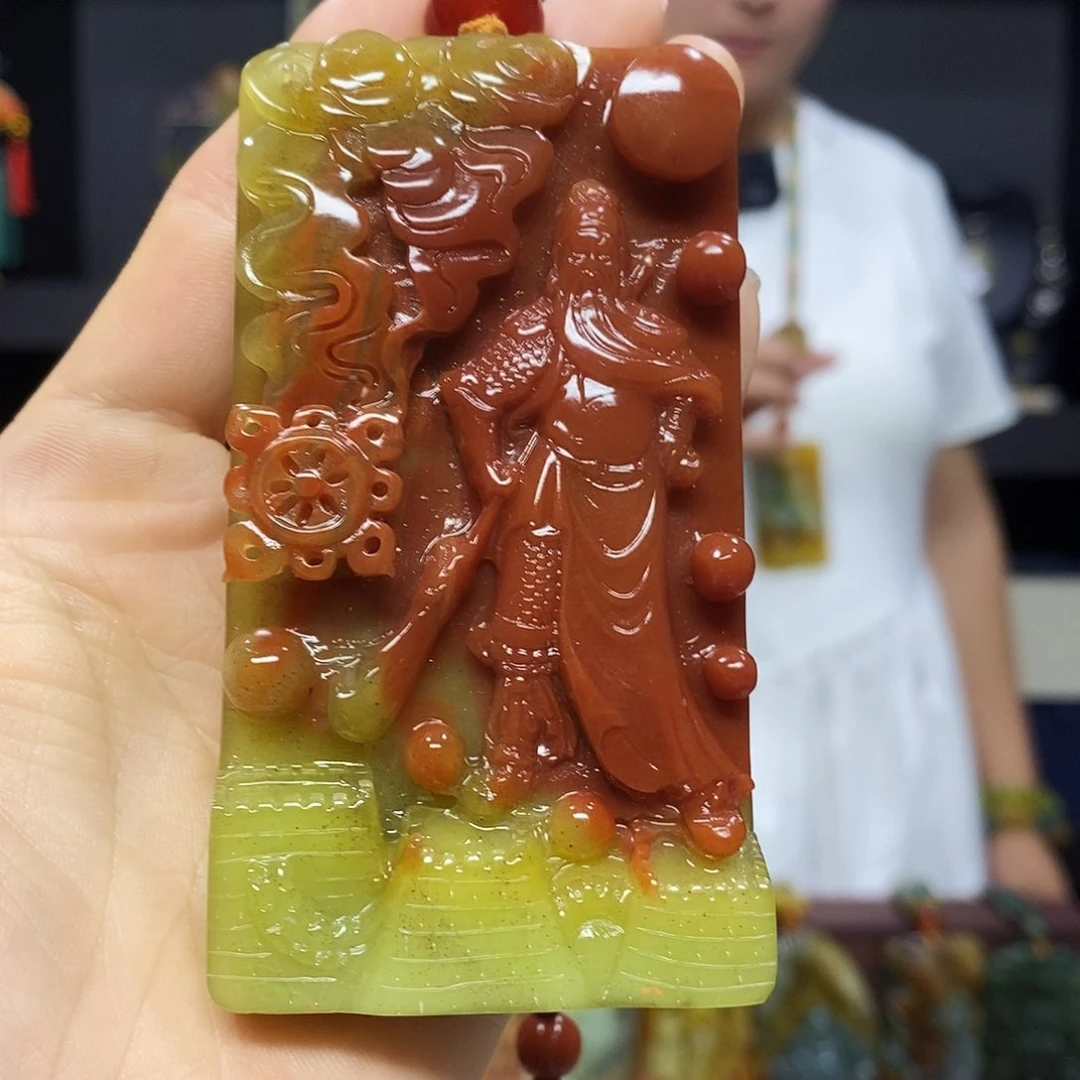 未镶嵌岫玉挂件吊坠手链