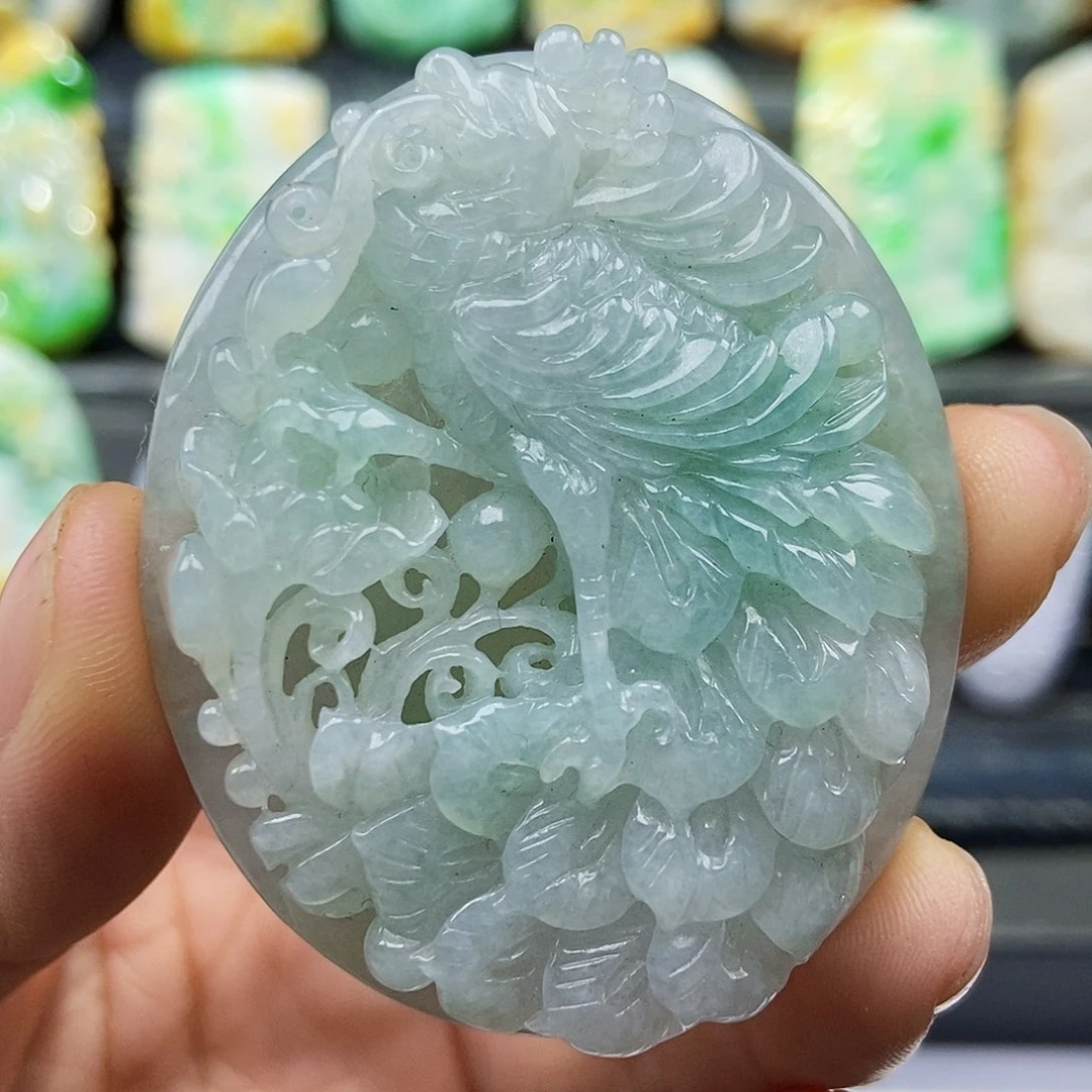 定制翡翠未镶嵌翡翠A货一物一证