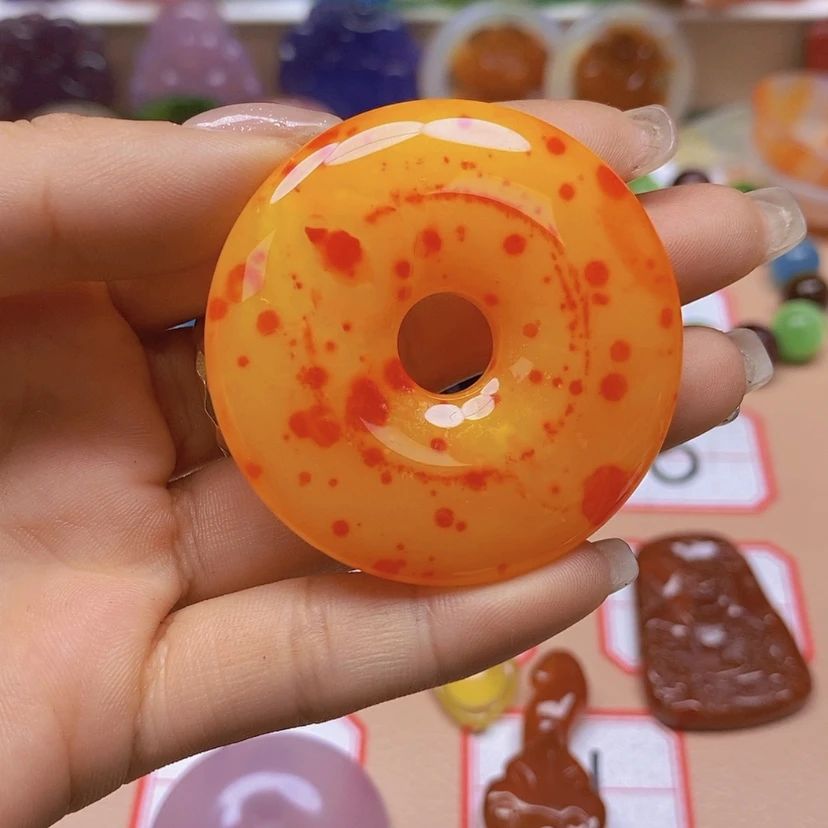 【闪购商品】玛瑙/玉髓颈饰未镶嵌小**~