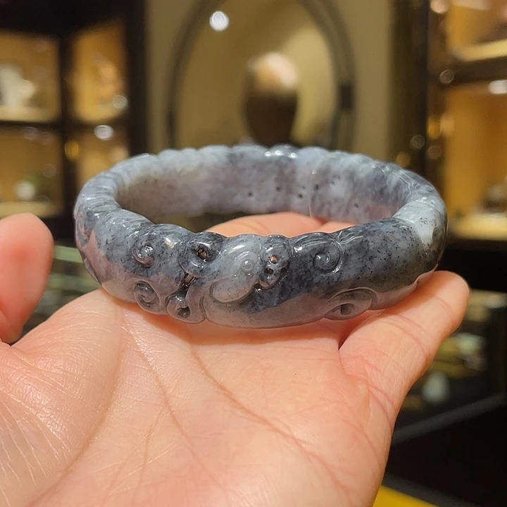 未镶嵌手镯和田玉59#71.37g