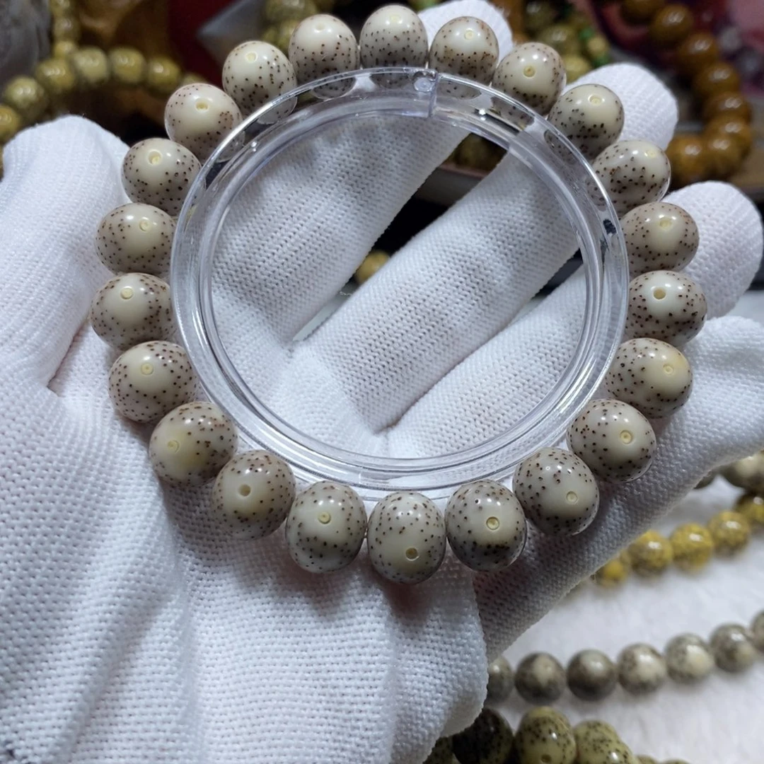 星月菩提手串石玉12苹果