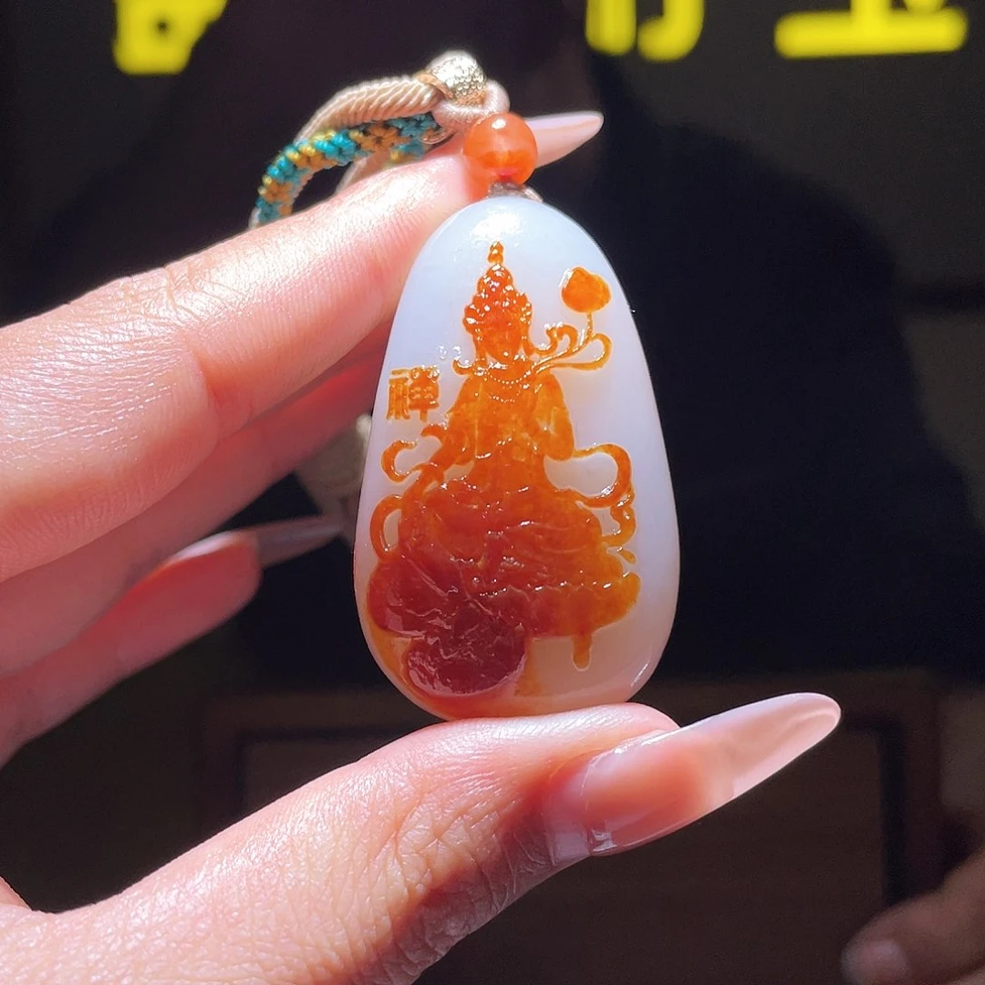 和田玉未镶嵌颈饰D2